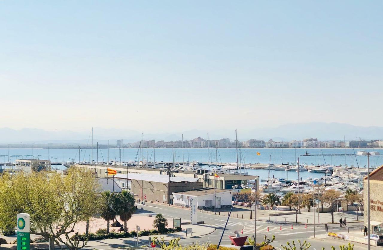 רוזס Roc Mar 3 3D - Apartamento Cerca Del Centro Y De La Playa - Terraza Con Vistas Al Mar Y Al Puerto מראה חיצוני תמונה