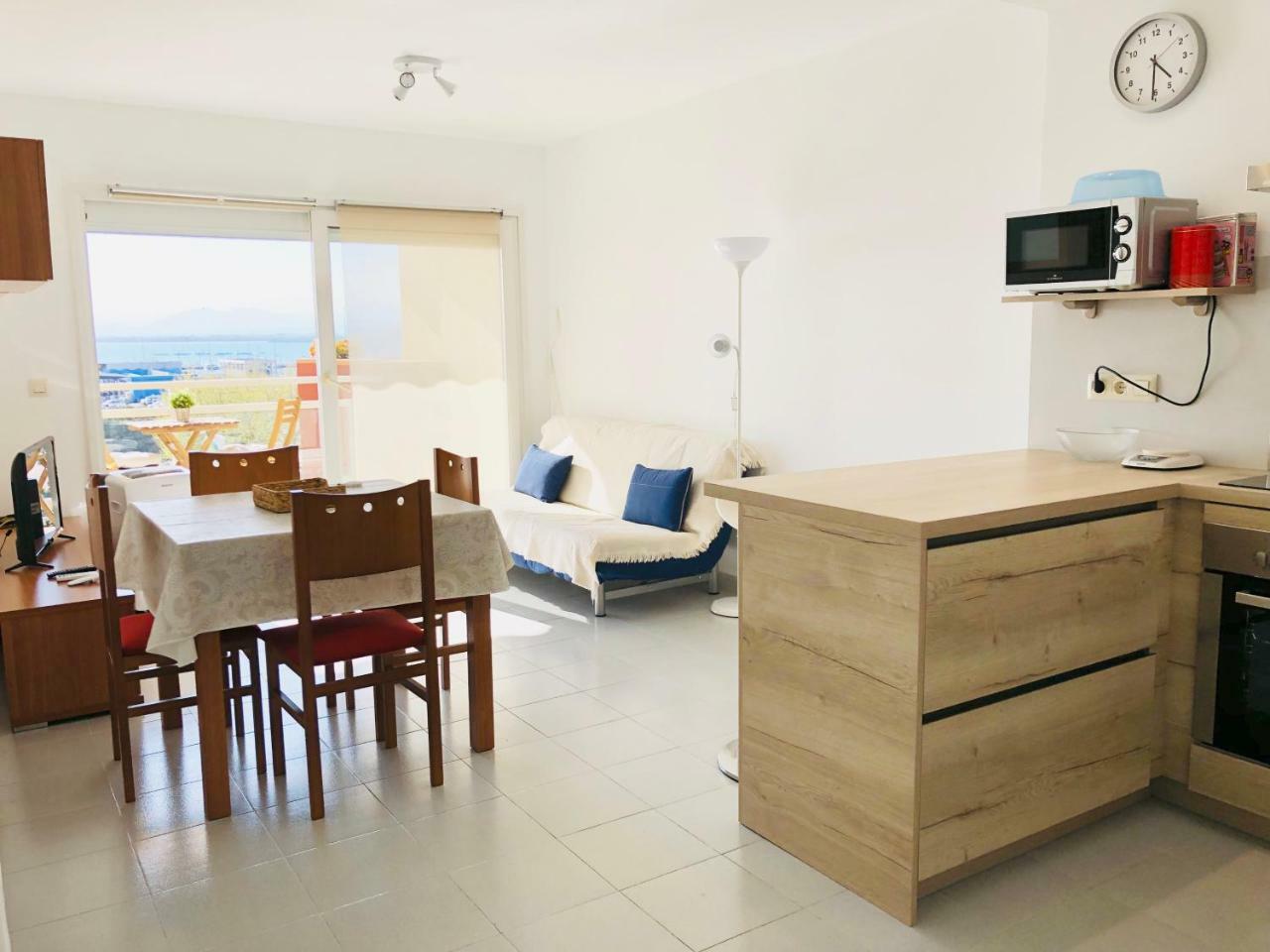 רוזס Roc Mar 3 3D - Apartamento Cerca Del Centro Y De La Playa - Terraza Con Vistas Al Mar Y Al Puerto מראה חיצוני תמונה